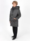 Пальто для мальчика демисезонное 21300-17 Grey