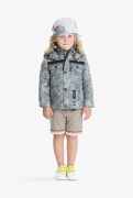 Poivre Blanc куртка стеганая для мальчика 271745(cloud grey) серая
