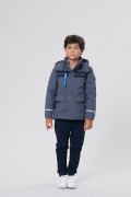 Poivre Blanc куртка для мальчика демисезонная 2 в 1 277191(Темно-серый)