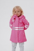 куртка удлиненная для девочки 277203(bubble pink) розовая