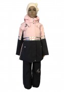 куртка удлиненная для девочки 277203(multico angel pink) розовая