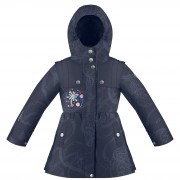 куртка удлиненная для девочки 291459(embo oxford blue) темно-син