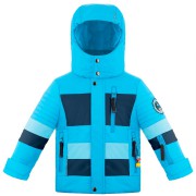 Poivre Blanc Куртка в стиле " колор блок" для мальчика 268815(голуб